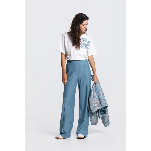 Jansen Amsterdam Aleid ss26 broek 000750 aquamarijn 000750 large