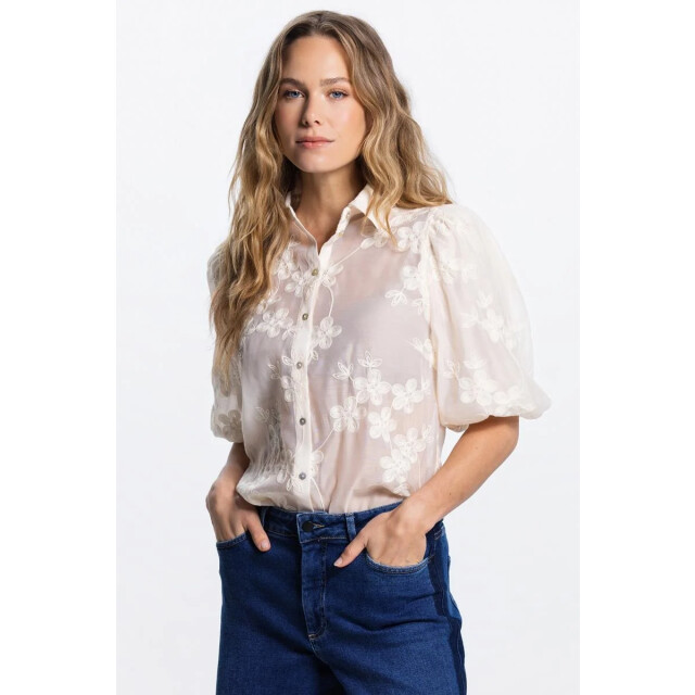 Jansen Amsterdam Priya ss26 blouse 000097 cream 000097 large