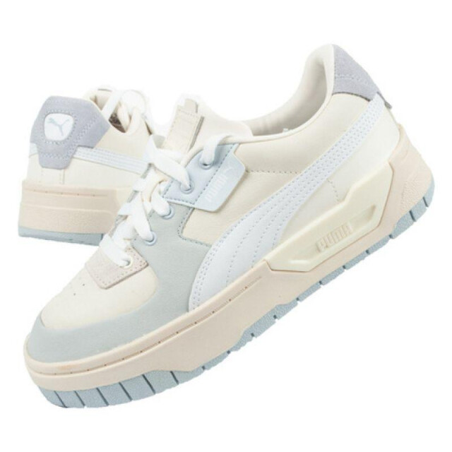 Puma Dames cali dream leren sportschoenen UTPP7010_whitelightpink large