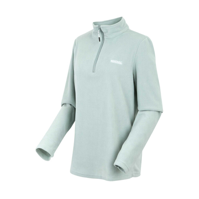 Regatta Geweldige outdoors dames sweetheart 1/4 zip fleece sweater UTRG1248_greenhaze large