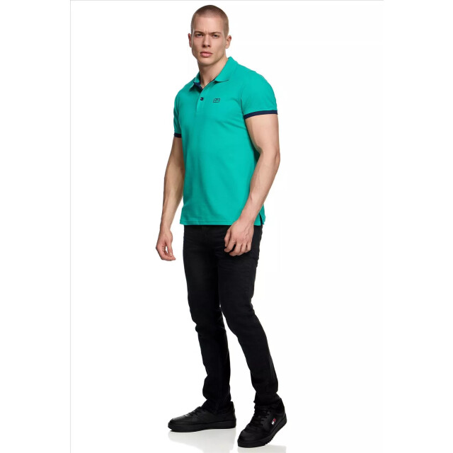 Rusty Neal heren polo marine korte mouw knoopsluiting RN3032 large