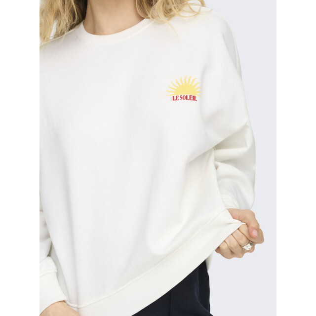 Only Onlliny ls o-neck print cs swt - 4209.09.0008 large