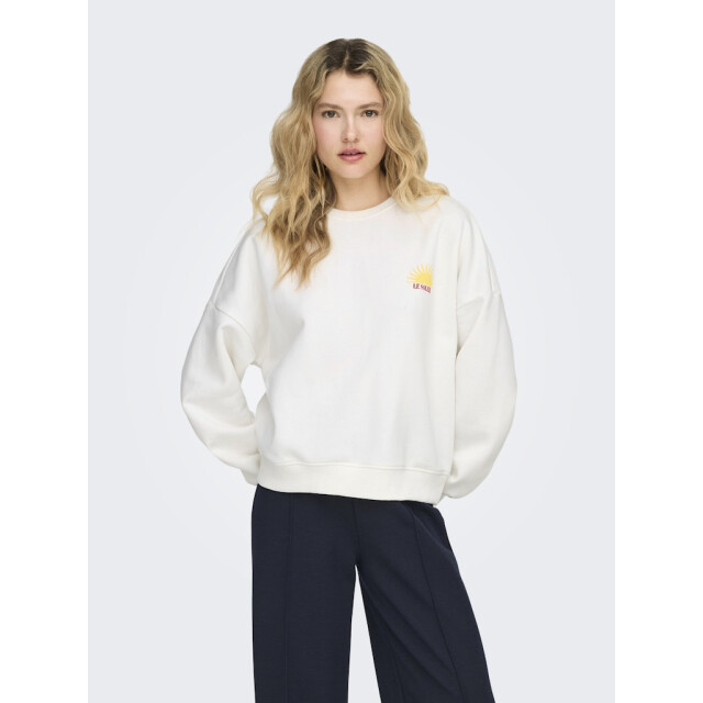 Only Onlliny ls o-neck print cs swt - 4209.09.0008 large