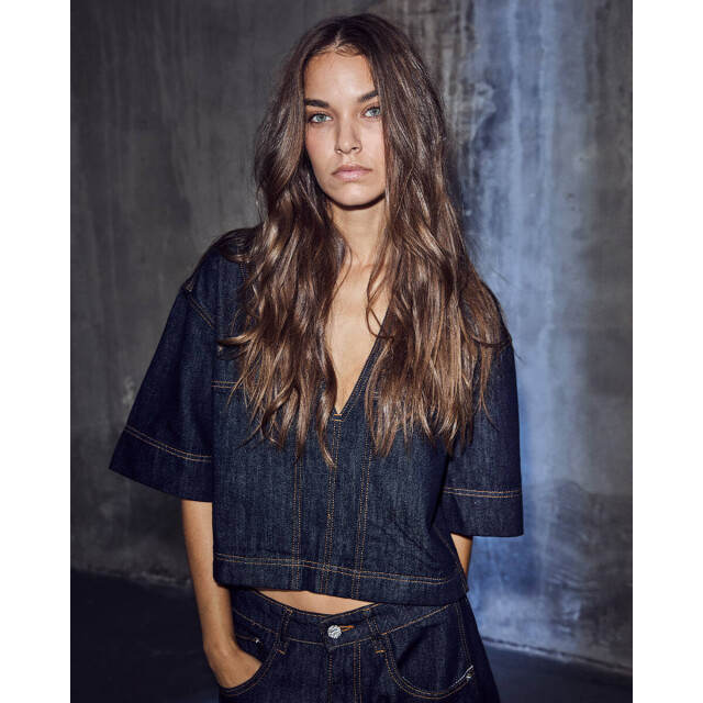 Haute L'Amitié Top korte mouw hl10556 drew Haute L'Amitié Top korte mouw HL10556 DREW large