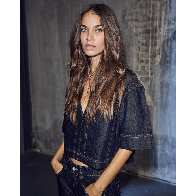 Haute L'Amitié Top korte mouw hl10556 drew Haute L'Amitié Top korte mouw HL10556 DREW large