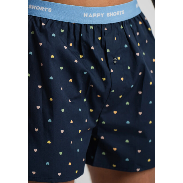 Happy Shorts X wijde boxershorts heren hartjes HS-X-1322 large