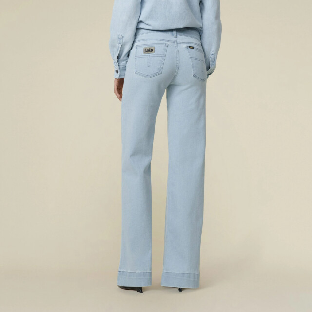Lois Lorna blue bleached denim 3017-7974 large