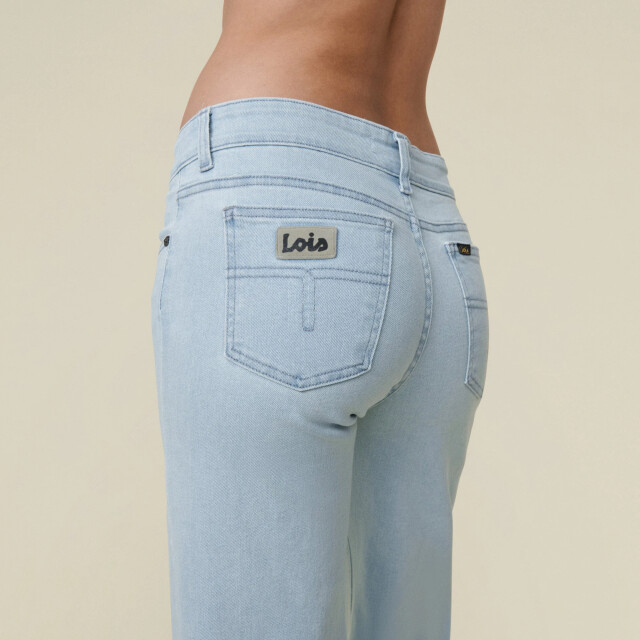 Lois Lorna blue bleached denim 3017-7974 large