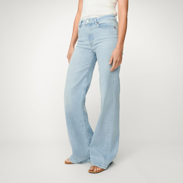 Lois Palazzo bleach blue denim 2142-7909 large