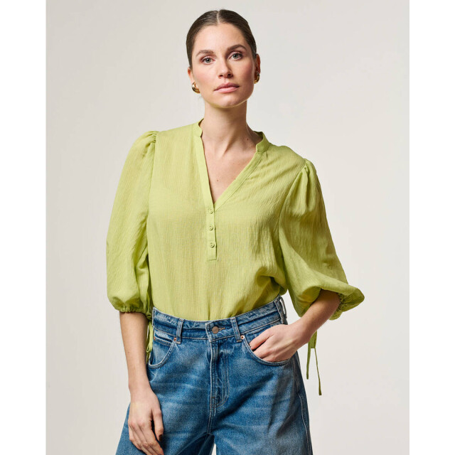 Aaiko Blouse lange mouw dahlia vis 532 Aaiko Blouse lange mouw DAHLIA VIS 532 large