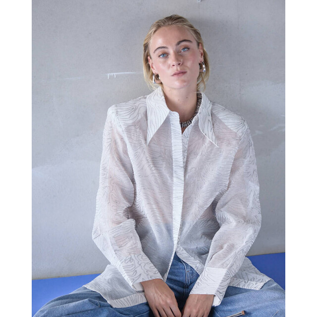 Aaiko Blouse lange mouw modern muse Aaiko Blouse lange mouw MODERN MUSE large