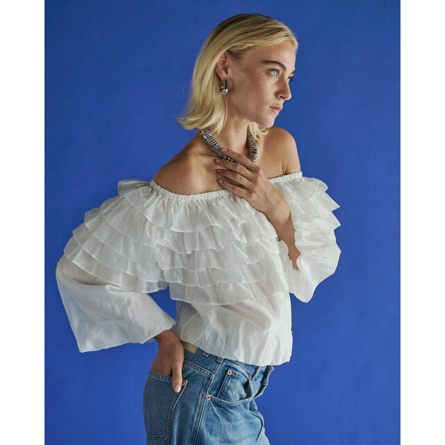 Aaiko Top korte mouw heritage bloom Aaiko Top korte mouw HERITAGE BLOOM large