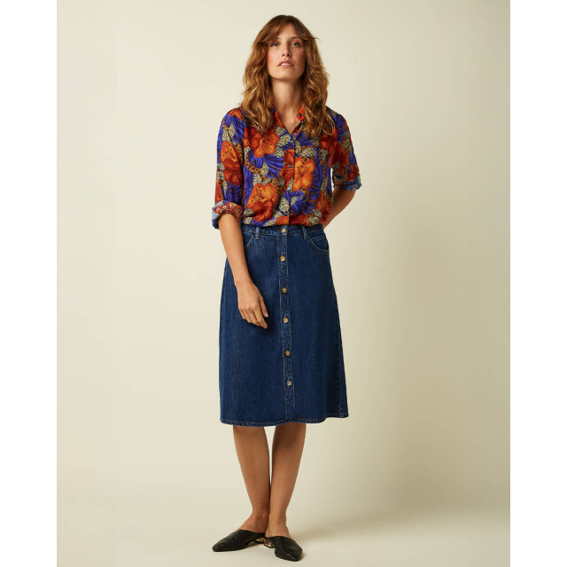 King Louie Blouse lange mouw 10243 karen King Louie Blouse lange mouw 10243 KAREN large