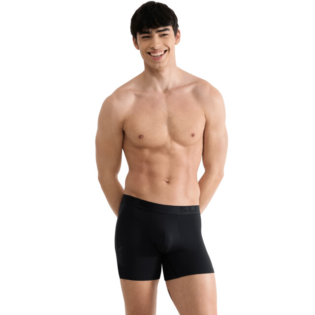 Sloggi Slg base soft short 2-pack 0004 Sloggi Men SLGBaseSoftShort2 pack 10226682 0004Black large