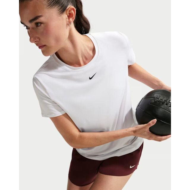 Nike one classic women's dri-fit sh training t-shirt korte mouw dames - 074542_100-L large