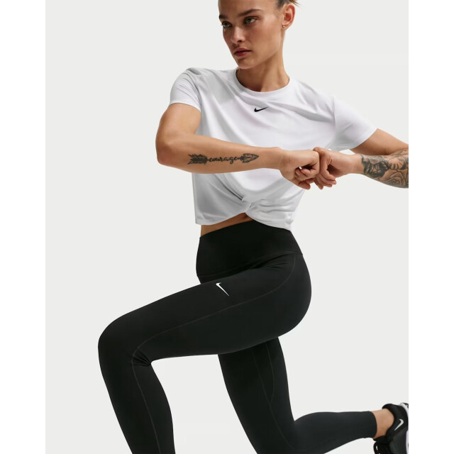 Nike one seamless front women's hig lange trainingslegging dames - 074627_995-L large
