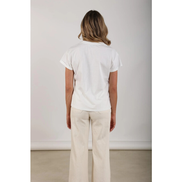 Nukus Nks04018 131 rowena shirt offwhite/sand NKS04018 131 large