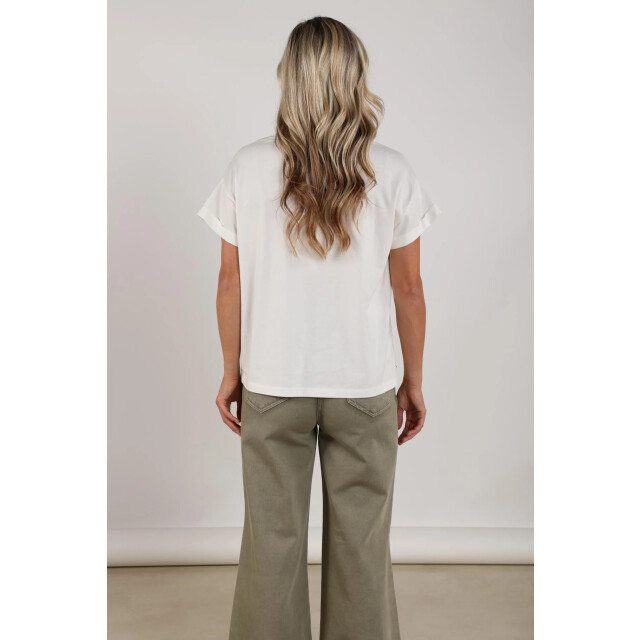 Nukus Nks04023 281 sanne shirt golden days offwhite/army NKS04023 281 large