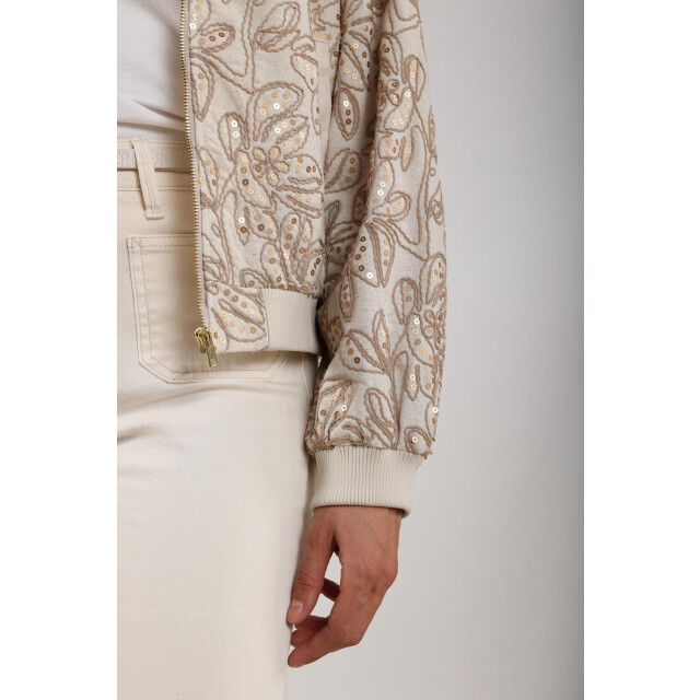 Nukus Nks13083 9 ginny bomber paillet sand NKS13083 9 large