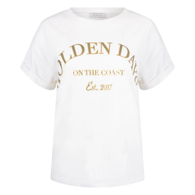 Nukus Nks04023 281 sanne shirt golden days offwhite/army NKS04023 281 large