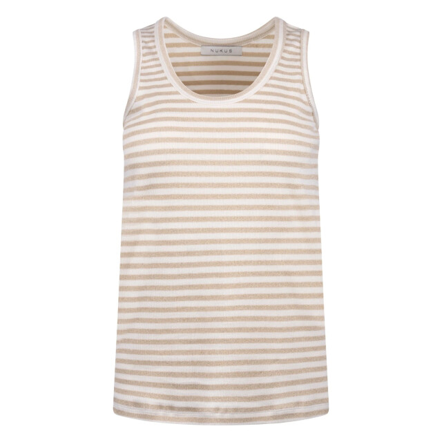 Nukus Nks01168 126 steffie singlet lurex offwhite/gold NKS01168 126 large