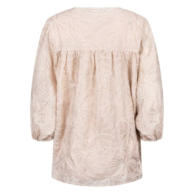 Nukus Nks02208 9 lynn blouse embroidery sand NKS02208 9 large