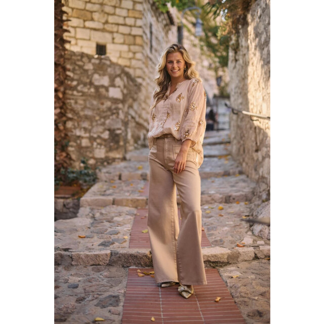 Nukus Nks09061 9 scarlet pants sand NKS09061 9 large