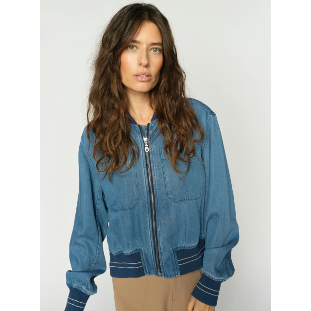 Mos Mosh 176620 405 mosmosh mmcate onyx jacket light blue denim 176620 405 large