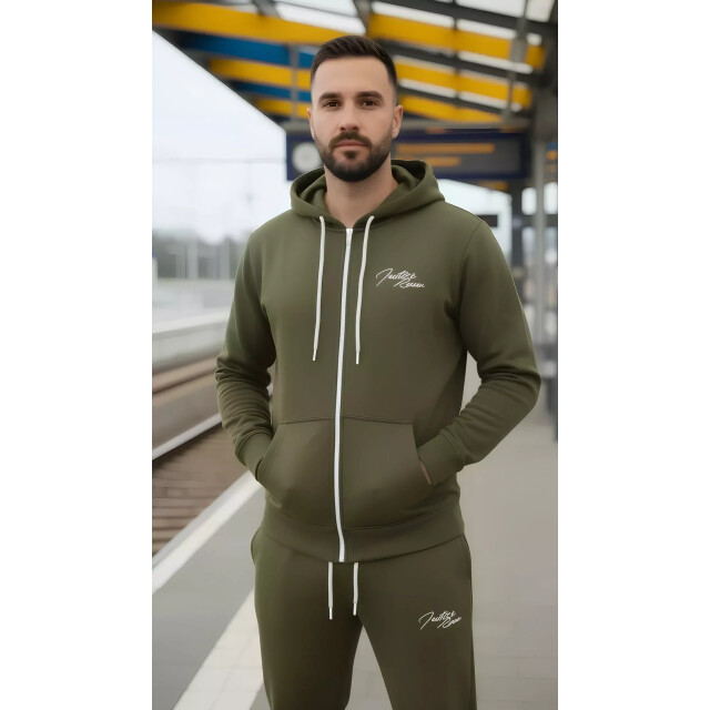 Indigo Denim Denim joggingpak heren kaki ID075-1 large