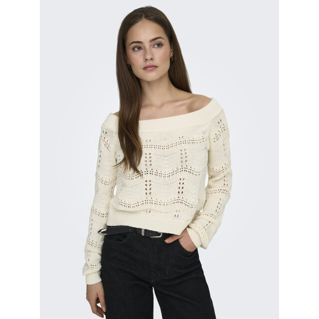 Only Onlvilda life l/s pullover knt 15190200 large