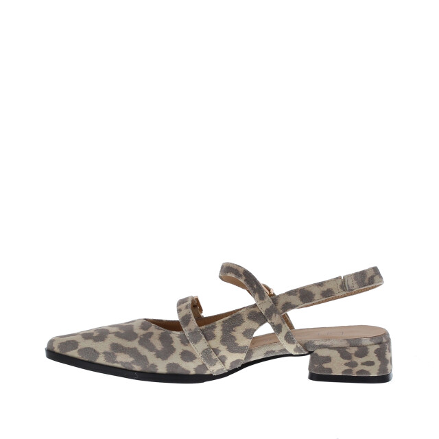 Di Lauro Dalmazia slingback 2 gesp | maat: | | dames | suede 111094 large