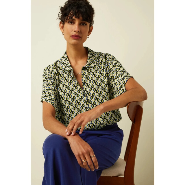 King Louie Shay blouse dottie 10318-072 large