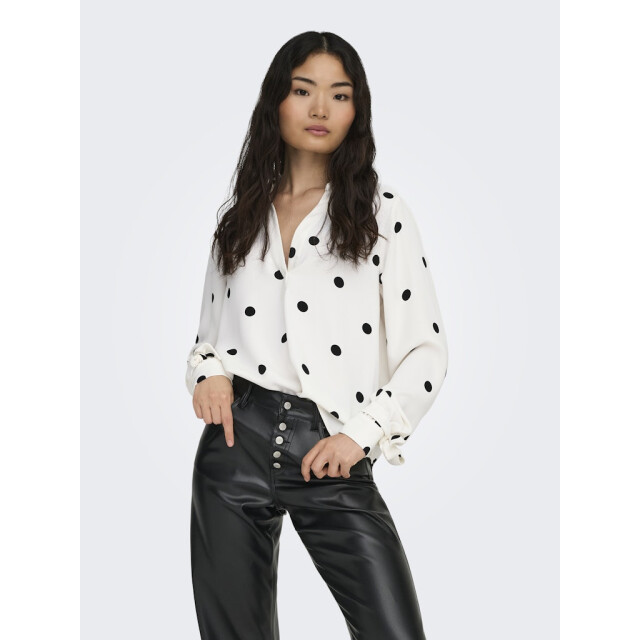 Only onlbelem l/s bow top wvn sud 15365755 cloud dancer 06615.198.0159 large