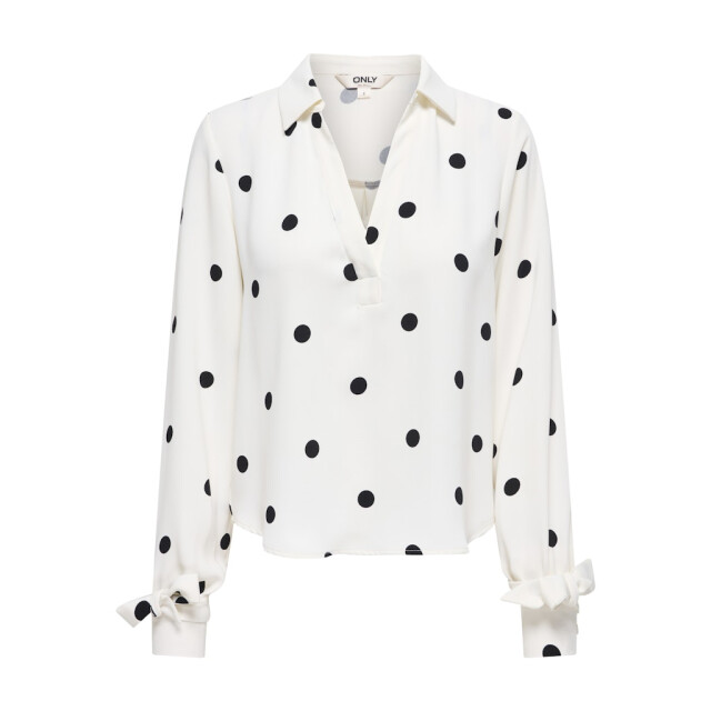 Only onlbelem l/s bow top wvn sud 15365755 cloud dancer 06615.198.0159 large