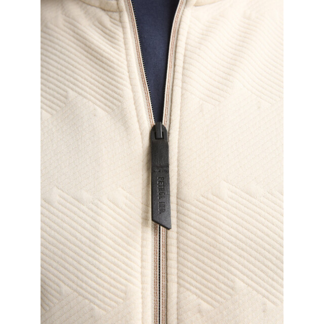 Petrol Industries men sweater collar zip m-1060-swc333 0112 seashell 05791.112.0007 large