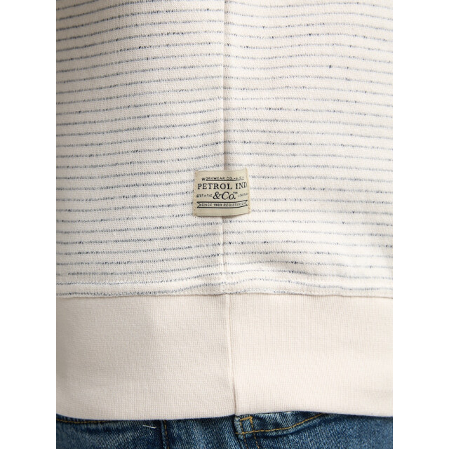 Petrol Industries men sweater round neck m-1060-swr312 0112 seashell 05735.112.0005 large