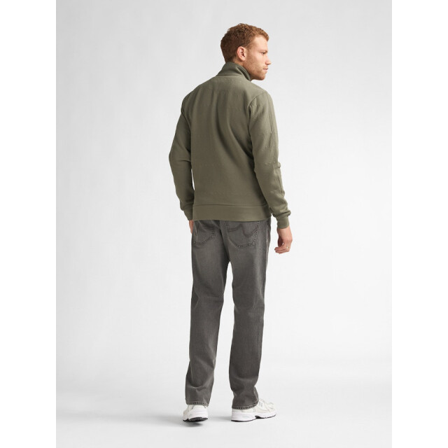 Petrol Industries men sweater collar zip m-1060-swc333 6134 dusty army 05791.340.0007 large