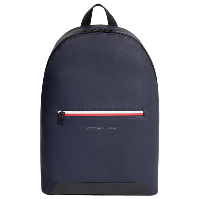 Tommy Hilfiger Rugzak met contrasterende ritssluiting en logo voor heren UTNA1248_navy large