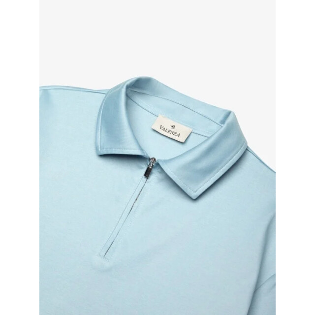Valenza Supima polo zip collar s/s diamond 161587282 large
