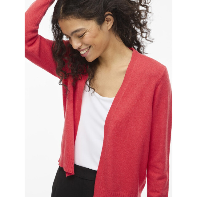 Vila Viril short ls knit cardigan-noos melee 4249.48.0004 large