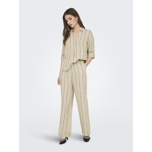 Jacqueline de Yong Jdyava mw pull up pant wvn zand dessin 4109.06.0068 large