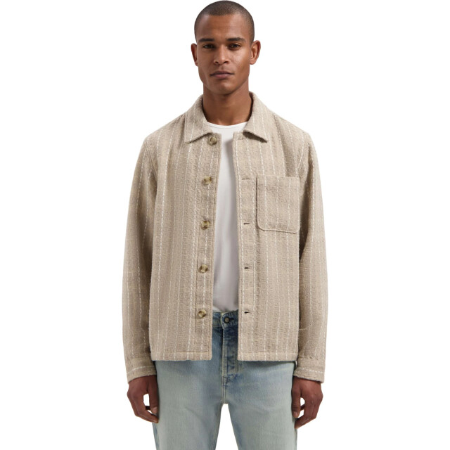 Dstrezzed Lino check overshirt 155004-251 large