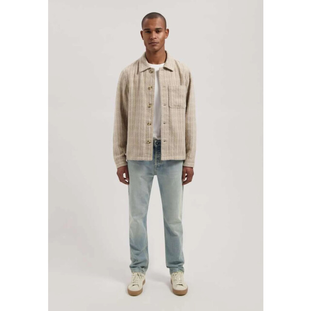 Dstrezzed Lino check overshirt 155004-251 large