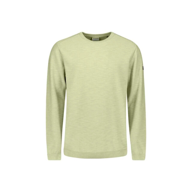 No Excess Pullover crewneck garment dyed + st green 31210102-050 large
