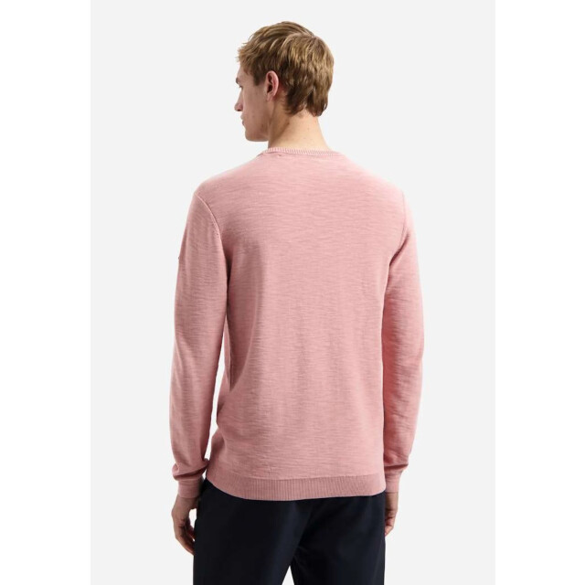 No Excess Pullover crewneck garment dyed + st light mauve 31210102-346 large