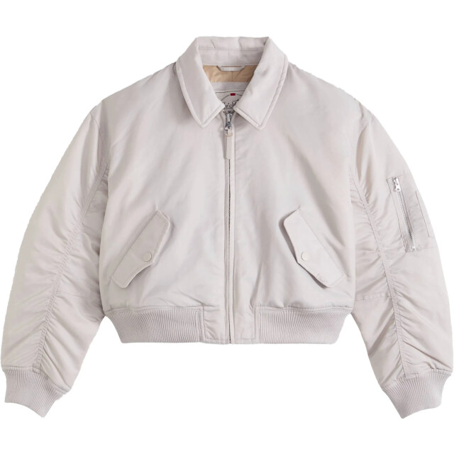 Levi's Bowie crop bomber chateau gray 005AQ-0002 large