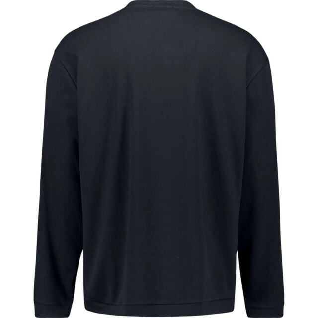 No Excess T-shirt long sleeve crewneck solid night 31190261-078 large