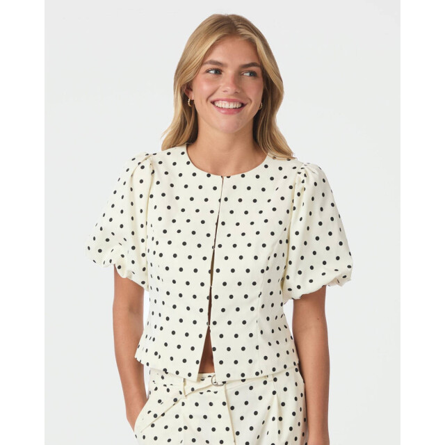 Neo Noir Blouse korte mouw 167821 anela Neo Noir Blouse korte mouw 167821 Anela large