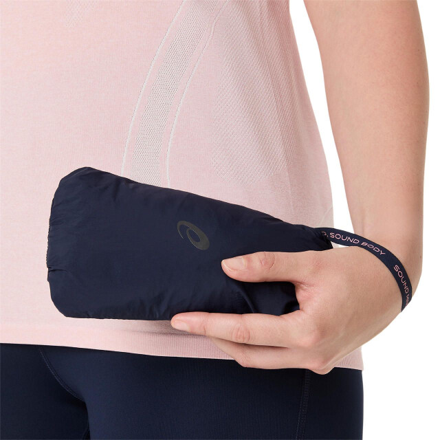 Asics road packable jacket jack running dames - 074766_200-L large