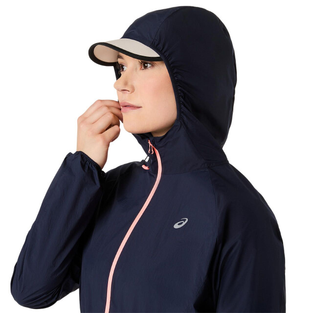 Asics road packable jacket jack running dames - 074766_200-L large